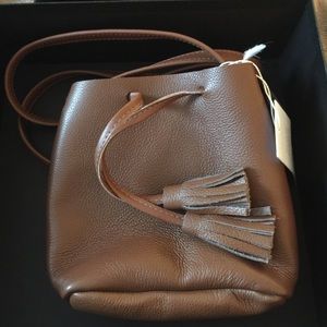 COPY - Shaffer LA Leather Bucket Bag